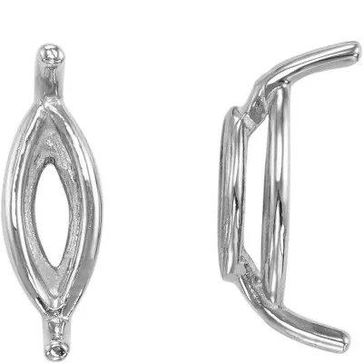 S-78: 2-PRONG MARQUISE WIRE CAST SETTING