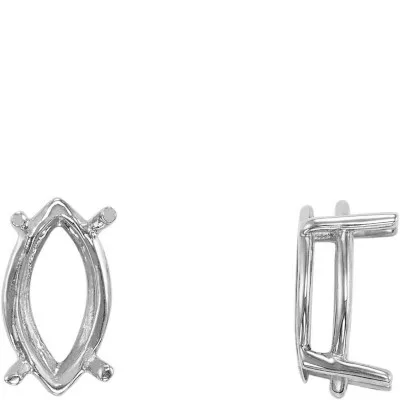 S-84: 4-PRONG CAST MARQUISE WIRE SETTING