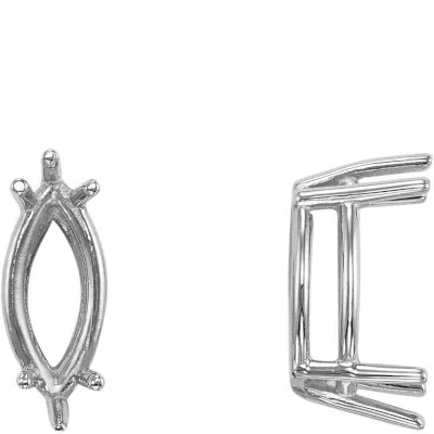 S-86: 6-PRONG CAST MARQUISE WIRE SETTING
