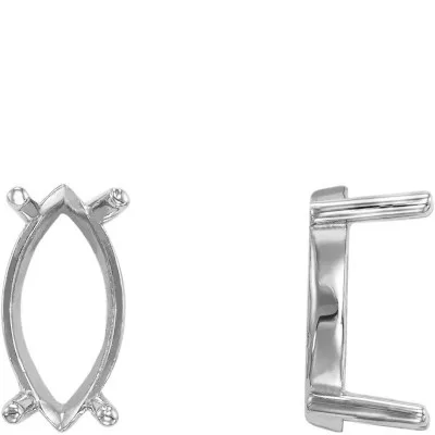 S-88: 4-PRONG MARQUISE SINGLE BASE CAST SETTING