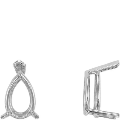 S-99: PEAR SHAPED V-PRONG STANDARD CAST SETTING