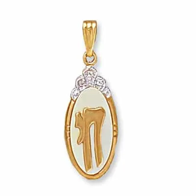 JC-21D: JEWISH STAR WITH DIAMONDS