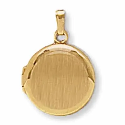 LOR-708: ROUND SHAPED LOCKET PLAIN