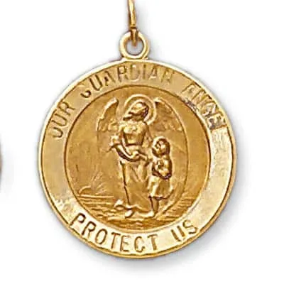 M-190: OUR GUARDIAN ANGEL ROUND MEDAL
