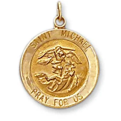 M-34: SAINT MICHAEL ROUND MEDAL
