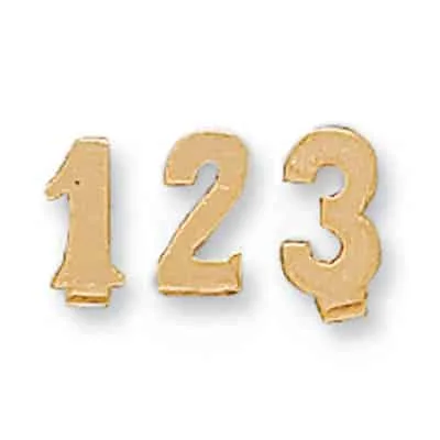 N-20: 8MM CAST STAMPED NUMBERS