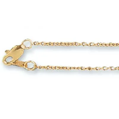 NC-13-22: 1.40MM ASSEMBLED CABLE CHAIN W/ LOBSTER LOCK