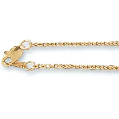 NC-15-23: 1.50MM ASSEMBLED CABLE CHAIN W/ LOBSTER LOCK