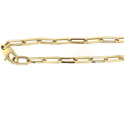 NC-527HL: 4.30 MM ASSEMBLED ELONGATED LINK HOLLOW CHAIN