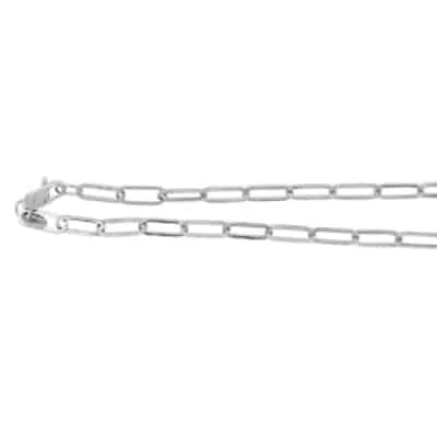 NC-529: 3.40MM ASSEMBLED ELONGATED LINK HOLLOW CHAIN