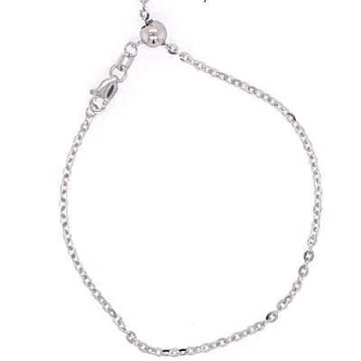 NC-B-L: ASSEMBLED ADJUSTABLE NECKLACE WITH SILICON BEAD
