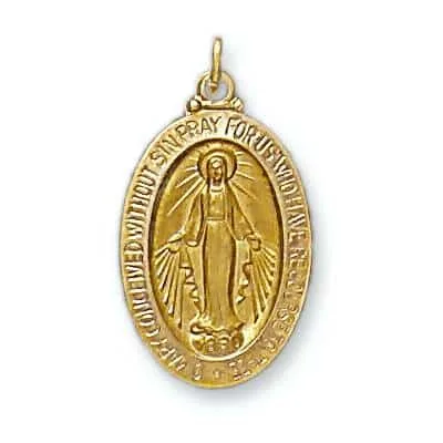 OM-10: MIRACULOUS OVAL MEDAL