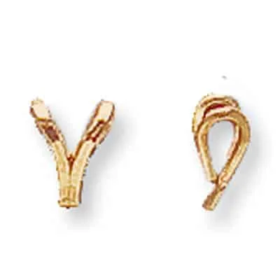 PB-13: DIE-STRUCK PENDANT RABBIT EAR BAIL