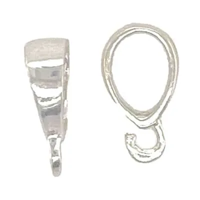 PB-90: 13.25MM CAST PENDANT BAIL W/ JUMP RING