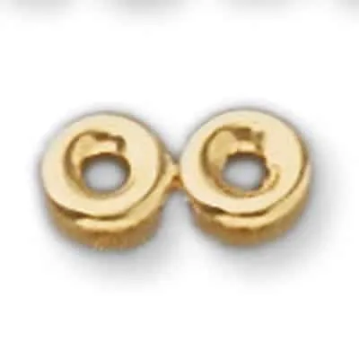 PC-113/116: 3MM-6MM TWO RONDELLE PEARL CLASP DIVIDER