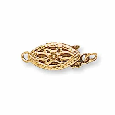 PC-17: 14.30MM FILIGREED FISHHOOK PEARL CLASP