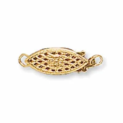 PC-20: 16MM FILIGREED FISHHOOK PEARL CLASP