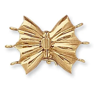 PC-204: BOW TIE PEARL CLASP