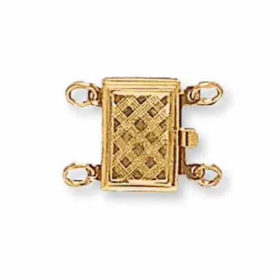PC-35: 10.75MM FILIGREED FISHHOOK PEARL CLASP