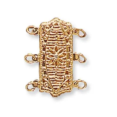 PC-40: LONG FILIGREED PEARL CLASP