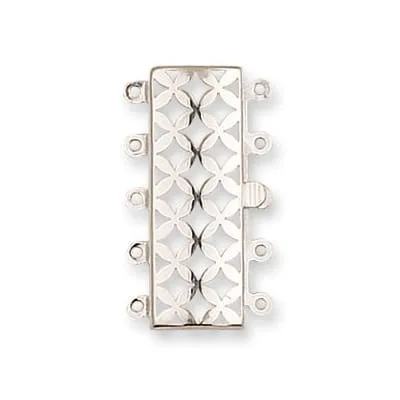 PC-442: 3 STRAND ENGRAVED CLASP DISC/SUPPLIER