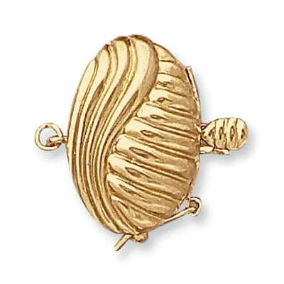 PC-68: OVAL PEARL CLASP W/ FIG. 8