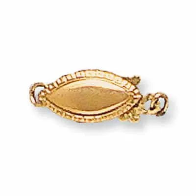pc-8/28: MILLGRAINED FISHHOOK PEARL CLASP