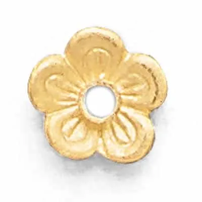 PE-419: CAST FLOWER PENDANT W/ 2 JUMP RINGS