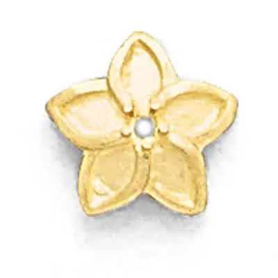 PE-421-422: CAST FLOWER PENDANT