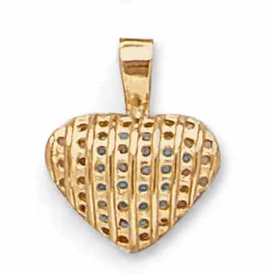 PE-8019: CAST HEART PENDANT FOR STONES