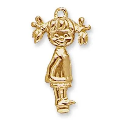 PE-8201: CAST GIRL PENDANT