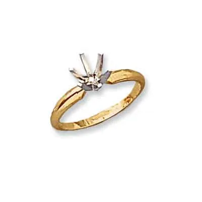 RM-13: 6 PRONG ENGAGEMENT RING REGULAR WEIGHT