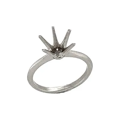 RM-14: 6 PRONG ENGAGEMENT RING