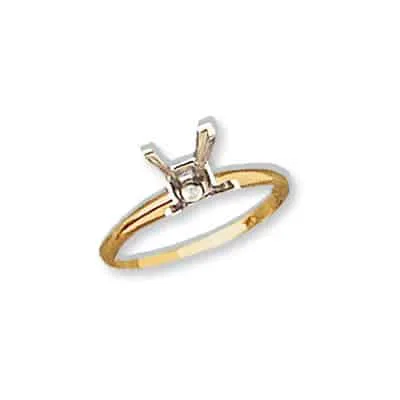 RM-158: PRINCESS CUT V PRONG ENGAGEMENT RING