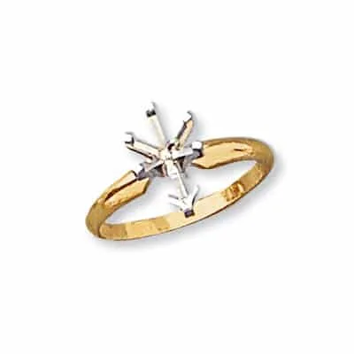RM-20: V-PRONG PEAR SHAPED ENGAGEMENT RING
