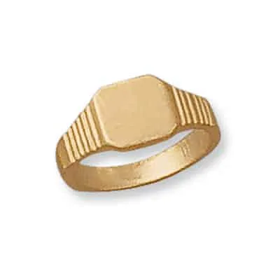 RM-265: CAST RECTANGLE SIGNET RING