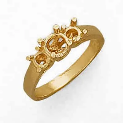 RM-352: 3 STONE CAST RING