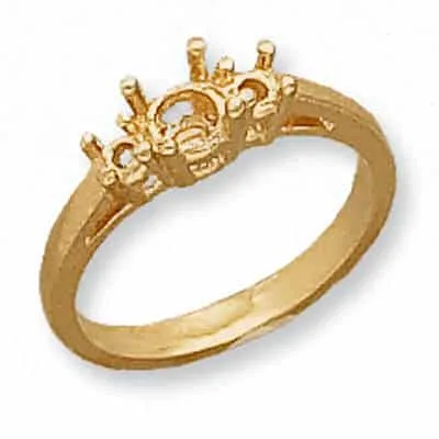 RM-360 TO 369: CAST 3 STONE RING