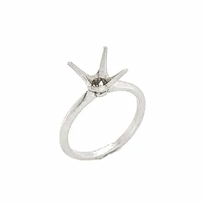RM-4: ENGAGEMENT RING FINISHED POLISHED