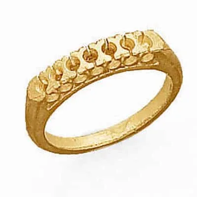 RM-73: 7 STONE FISHTAIL CAST RING