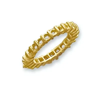 RM-87: GEM LOCK RING WITH ROUNDED BAR
