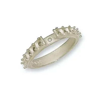 RS-78: CAST ENGAGEMENT RING SHANK FOR STONES