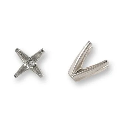 S-15: 4-PRONG ROUND HEAVY DIE-STRUCK SETTING
