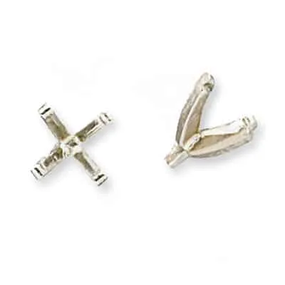 S-23: 4-PRONG ROUND LIGHT &amp; LOW DIE-STRUCK SETTING WITH PEG