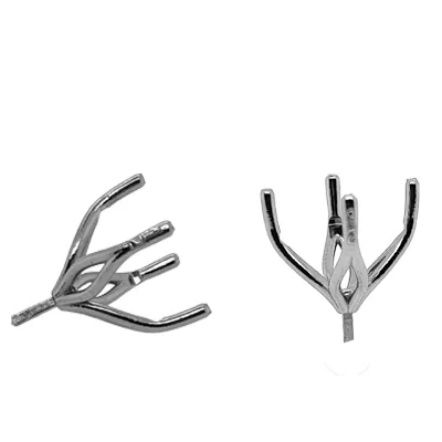 S-33: 4 PRONG TULIP CAST SETTING