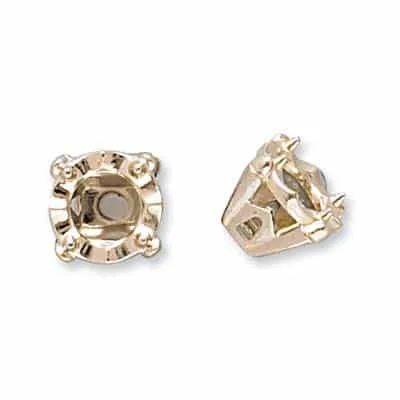 S-36: 4-PRONG DIE-STRUCK ILLUSION SETTING