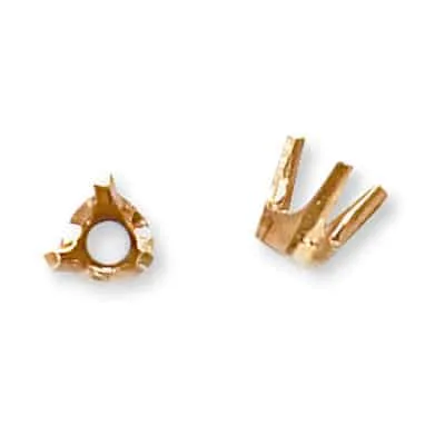 S-5: 3-PRONG ROUND LOW BASE DIE-STRUCK SETTING