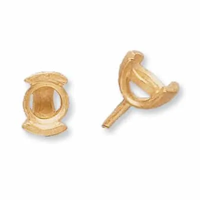S-64: CAST HALF BEZEL CHANNELLED SETTING WITH PEG