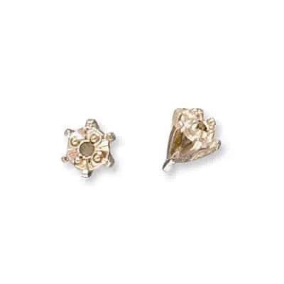 S-65: 6-PRONG DIE-STRUCK ILLUSION SETTING WITH PEG