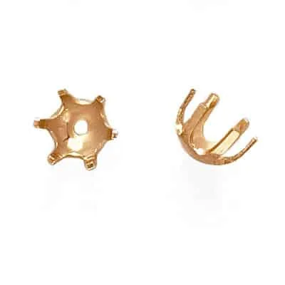 S-68: 6-PRONG PEARL DIE-STRUCK SETTING
